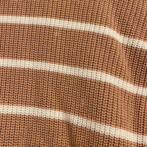 Lovers + Friends beige striped sweater - Picture 2 of 4